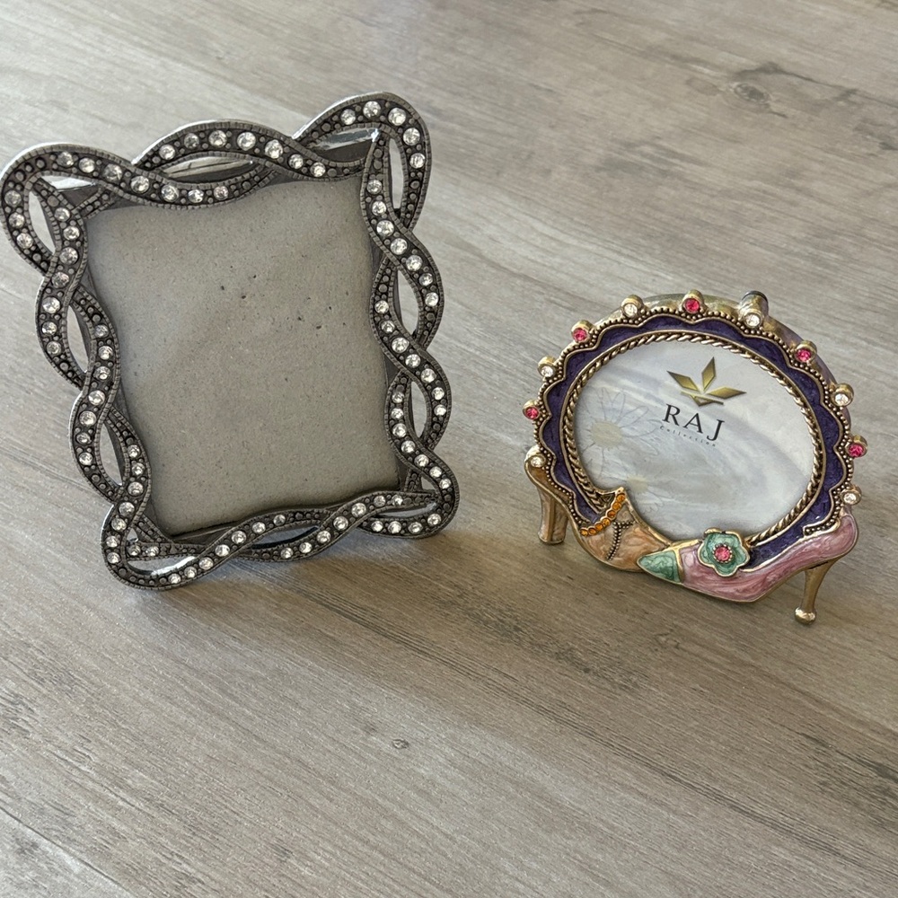 Raj Silver and Multicolor Picture Frame bundle preloved